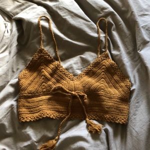 Crocheted Crop Top